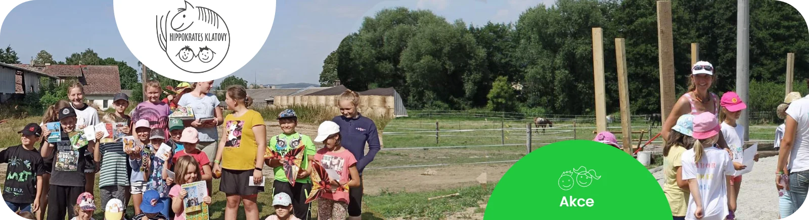 Akce spolku Hippokrates na Biofarmě Skřivánek