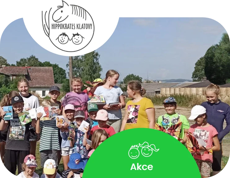 Akce spolku Hippokrates na Biofarmě Skřivánek